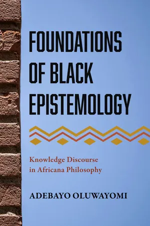 Foundations of Black Epistemology