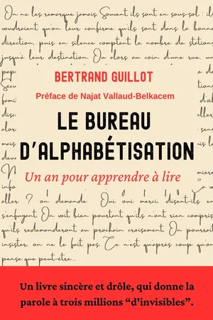 Le bureau d'alphabétisation