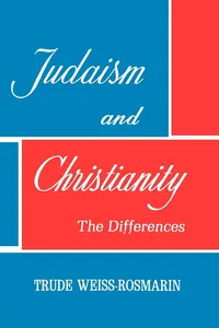 JUDAISM AND CHRISTIANITY_cover
