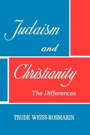 JUDAISM AND CHRISTIANITY