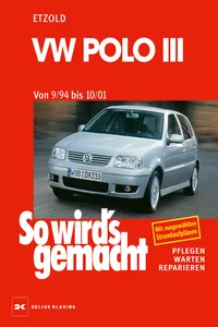 VW Polo III 9/94 bis 10/01_cover