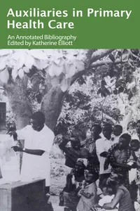 Auxiliaries in Primary Health Care_cover