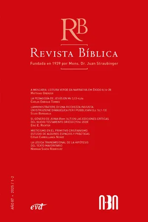 Revista Bíblica 2025/1-2 - Año 87