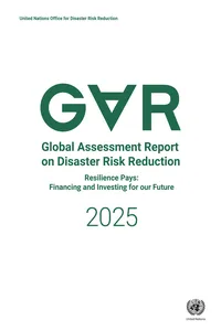 Global Assessment Report on Disaster Risk Reduction 2025_cover