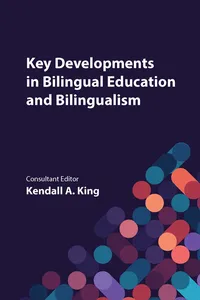 Key Developments in Bilingual Education and Bilingualism_cover