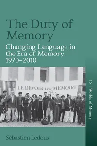 The Duty of Memory_cover
