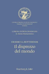 Il disprezzo del mondo / De contemptu mundi_cover