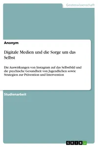 Digitale Medien und die Sorge um das Selbst_cover
