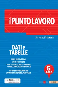 Il Punto Lavoro 5/2025 - Dati e tabelle_cover