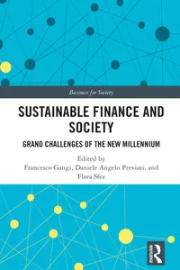 Sustainable Finance and Society_cover