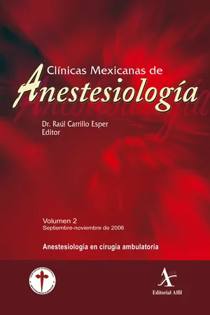 Anestesiología en cirugía ambulatoria