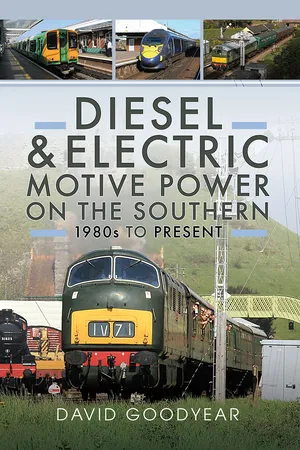 Diesel and Electric Motive Power on the Southern 1980s to Present