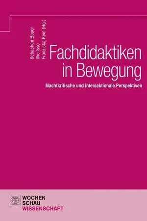 Fachdidaktiken in Bewegung