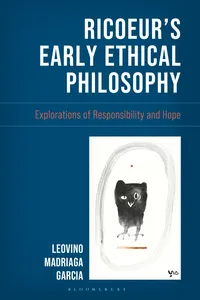 Ricoeur's Early Ethical Philosophy_cover