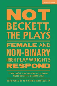 Not Beckett, The Plays_cover