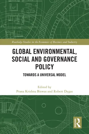 Global Environmental, Social and Governance Policy