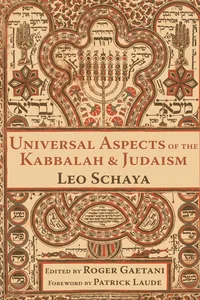 Universal Aspects of the Kabbalah and Judaism_cover