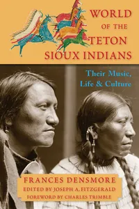 World of the Teton Sioux Indians_cover