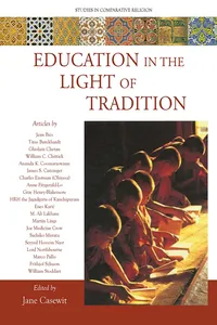 Education in the Light of Tradition_cover