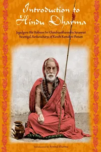 Introduction to Hindu Dharma_cover
