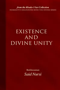 Existence And Divine Unity_cover