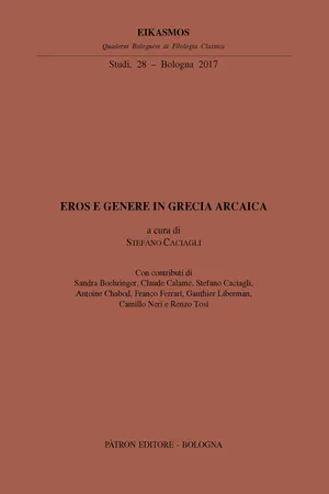 Eros e genere in Grecia arcaica