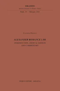 Alexander Romance ? III_cover
