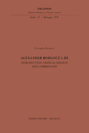 Alexander Romance ? III