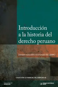 Introducción a la historia del derecho peruano_cover