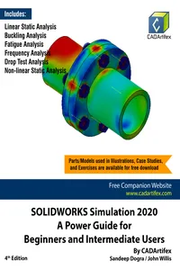 SOLIDWORKS Simulation 2020: A Power Guide for Beginners and Intermediate Users_cover