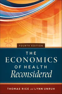 The Economics of Health Reconsidered, Fourth Edition_cover