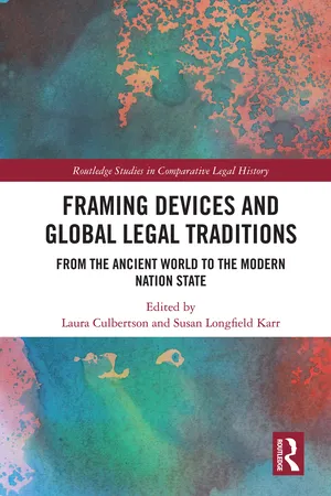 Framing Devices and Global Legal Traditions