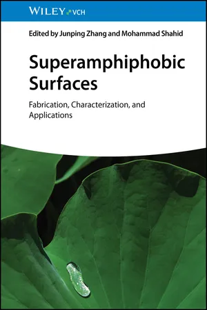 Superamphiphobic Surfaces