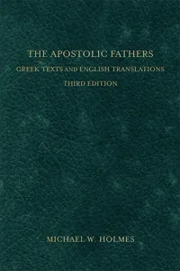 The Apostolic Fathers_cover