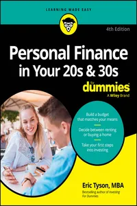 Personal Finance in Your 20s & 30s For Dummies_cover