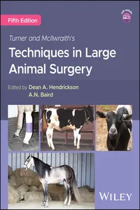 Turner and McIlwraith's Techniques in Large Animal Surgery_cover