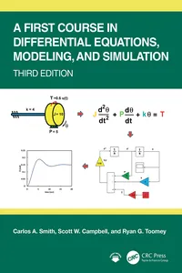A First Course in Differential Equations, Modeling, and Simulation