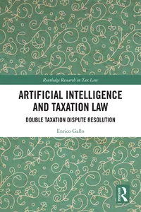 Artificial Intelligence and Taxation Law_cover