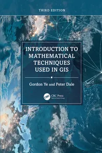Introduction to Mathematical Techniques Used in GIS_cover