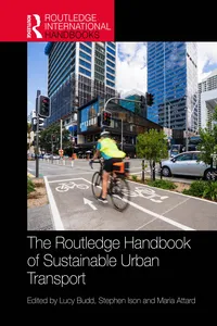The Routledge Handbook of Sustainable Urban Transport_cover