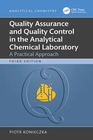 Quality Assurance and Quality Control in the Analytical Chemical Laboratory