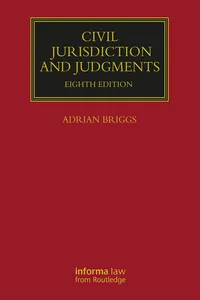Civil Jurisdiction and Judgments