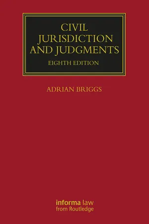 Civil Jurisdiction and Judgments