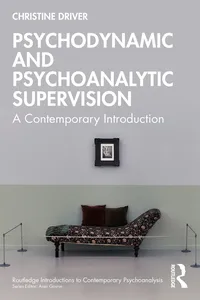 Psychodynamic and Psychoanalytic Supervision_cover