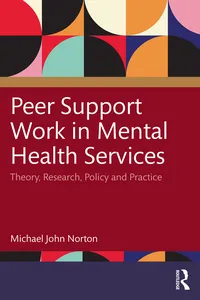 Peer Support Work in Mental Health Services_cover