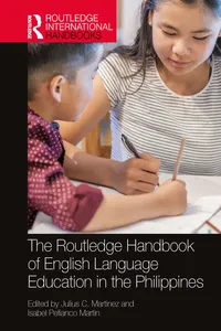 The Routledge Handbook of English Language Education in the Philippines_cover
