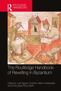 The Routledge Handbook of Rewriting in Byzantium_cover