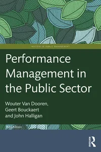 Performance Management in the Public Sector