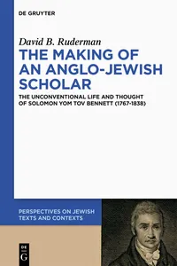 The Making of an Anglo-Jewish Scholar_cover