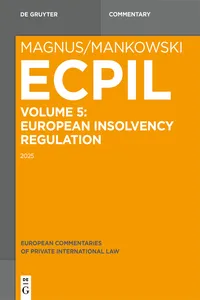 European Insolvency Regulation 2015_cover
